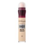 Maybelline Concealer Instant Anti Age Eraser Eye, Dark Circles and Blemish, Ultra Blendable Formula Dermatologist Tested & Suitable for Sensitive Skin 00 Ivory