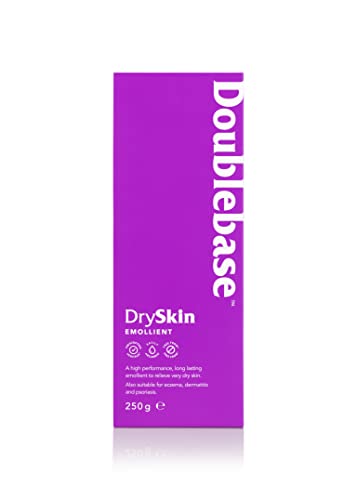 Doublebase Dry Skin Emollient. Clinically Proven Moisturiser for Eczema, Psoriasis and Dermatitis Treatment. Body Cream for Dry Skin Relief, 250g Pump Pack