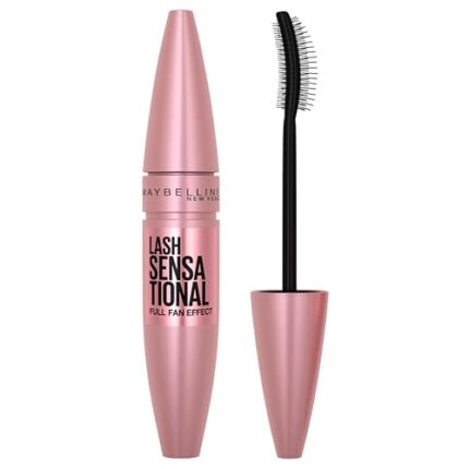 Maybelline New York, Volume Mascara, Lash Sensational, Colour: Very Black, 9.5 mL