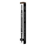 NYX Professional Makeup Micro Brow Pencil, Dual Ended with Mechanical Brow Pencil and Spoolie Brush, Vegan Formula, Shade: Ash Brown