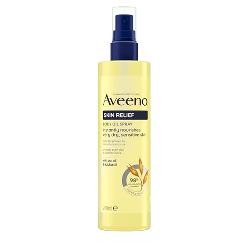 Aveeno Daily Moisturising Body Cleansing Oil (1x 200ml), Nourishing Shower Body Oil for Normal to Dry Skin, Soap-Free, Lightly Scented & Vegan* with Soothing Prebiotic Triple Oat Complex