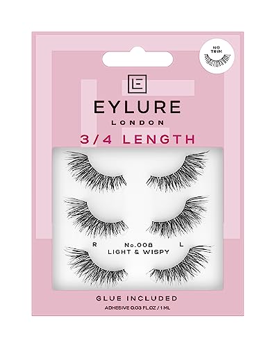 Eylure LONDON 3/4 LENGTH 008 (Glue Included)