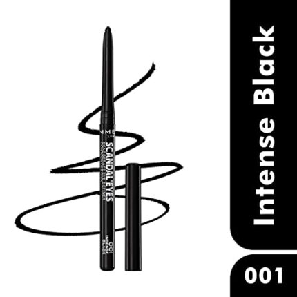 Rimmel London Scandaleyes Exaggerate Eye Definer, 001 Intense Black, 0.35g