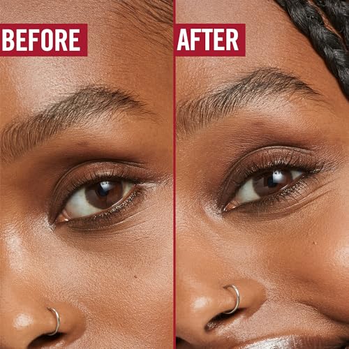 RIMMEL LONDON - Extra Super Lash Building Mascara - Defines, Lengthen & Curl Lashes - With Hydrogel For Healthy Looking Finish - Enriched With Vitamin E - No Clumping - 101 Black Black