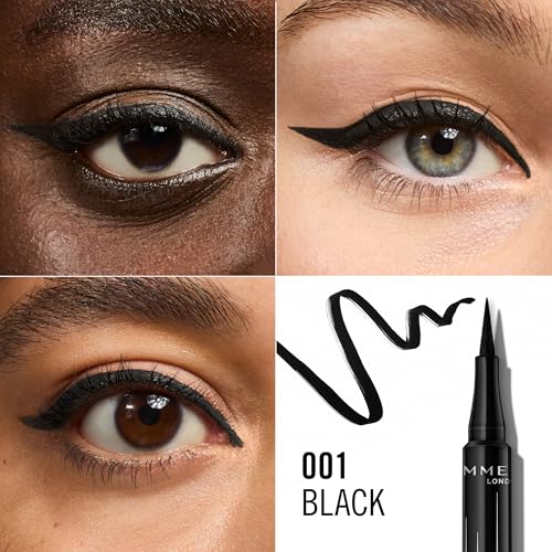 Rimmel Wonder'Ink Liquid Eyeliner, Black, 1 ml