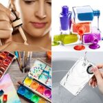 1pcs Makeup MixingPalette Set,Stainless Steel Cosmetic MakeupPalette,Makeup Spatula&Cosmetic Makeups Palette,Foundation Mixing Palette for Mixing Foundation Nail Art MakeupTools,MakeupArtist Tools