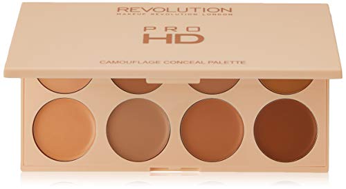 Revolution Camouflage Pro HD Light Medium Concealer Palette 8 x 1.25g