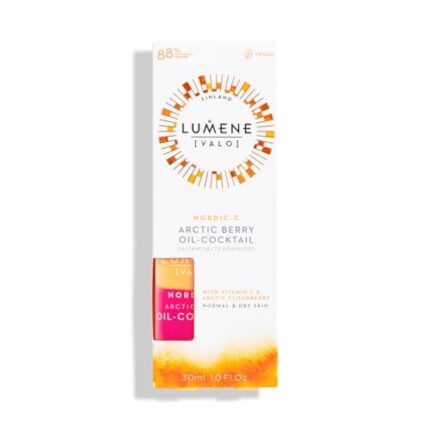LUMENE Nordic-C [Valo] Arctic Berry Oil-Cocktail Serum with Vitamin-C, Vegan 30ml
