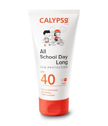 Calypso All School Day Long Sun Lotion SPF 40 | 150ml | Water Resistant Sunscreen