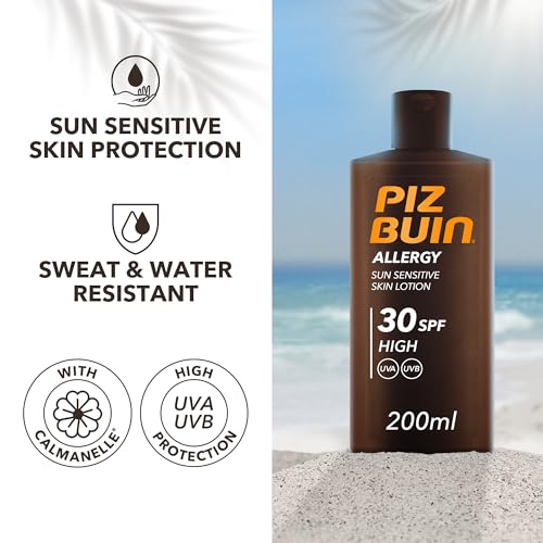 Piz Buin Allergy Sun Sensitive Skin Lotion SPF 30, 200ml