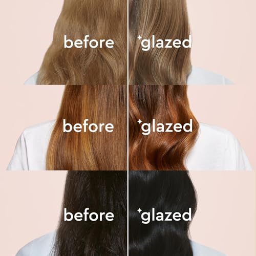 Glaze Super Gloss Sheer Glow Clear Conditioning Gloss – For All Hair Types & Colours, Including Treated – Transparent Hair Gloss that Boosts Colour, Shine & Hydration