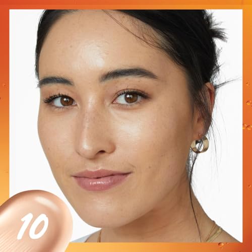 Maybelline Super Stay Skin Tint Foundation, With Vitamin C*, Foundation and Skincare, Long-Lasting up to 24H, Vegan Formula, Shade 10