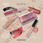 Technic Invite Only 5 Piece Cosmetic Gift set - 5 Full Size Makeup Products for Eyes, Face & Lips - Vegan & Cruelty Free