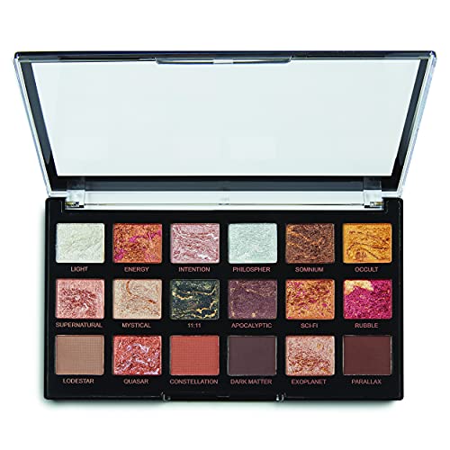 Revolution Beauty London Pro, Regeneration, Eyeshadow Palette, Astrological, 18 Shades, 14.4g
