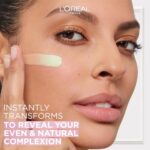 L’Oréal Paris Magic CC Cream with SPF 11, Anti-Redness and Colour Correcting, With Vitamins B5 and E, Lightweight Hydrating Formula Adapts to Skin Tone for a Natural Glowy Finish, 30 ml