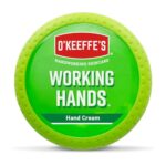 OKeeffes Working Hands, 96g Jar – Hand Cream for Extremely Dry, Cracked Hands | Instantly Boosts Moisture Levels, Creates a Protective Layer & Prevents Moisture Loss