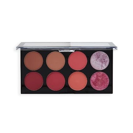 Revolution Beauty London, Ultra, Blush Palette, Sugar & Spice, 8 Shades,12.8g